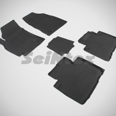 Резиновые коврики с высоким бортом для Geely Emgrand X7 2013-н.в.